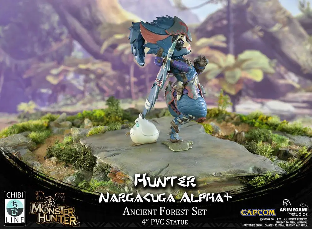 Monster Hunter PVC Statue Nargacuga Alpha+ 10 cm product photo