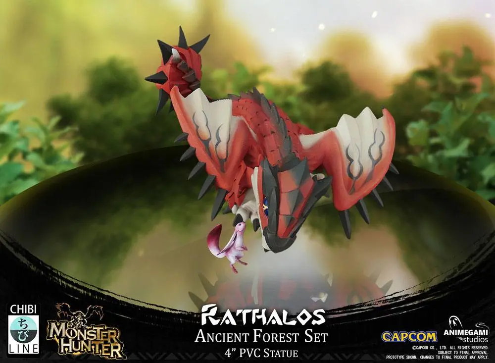 Monster Hunter PVC Statue Rathalos Exclusive Edition 10 cm product photo