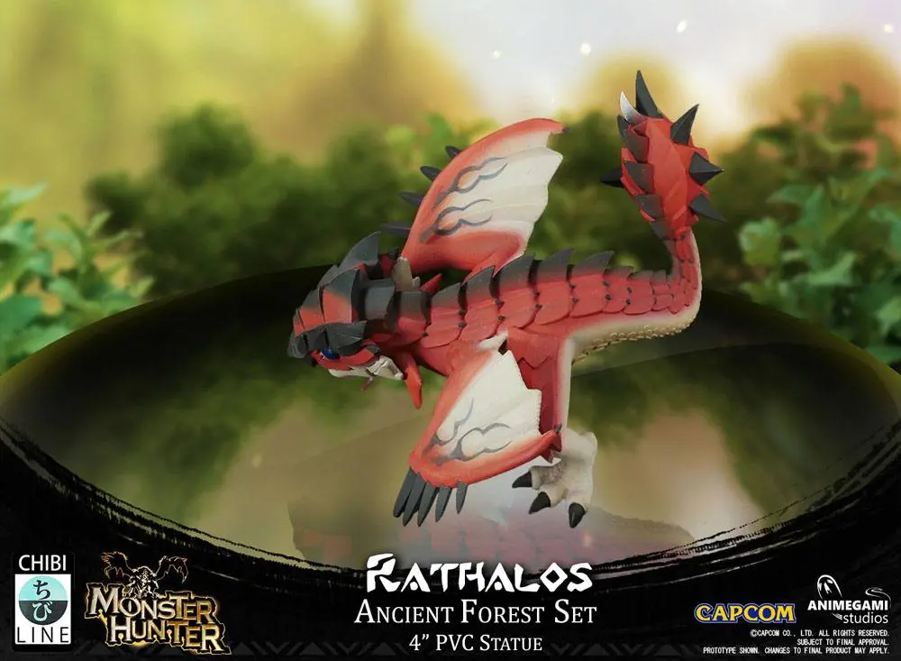Monster Hunter PVC Statue Rathalos Exclusive Edition 10 cm product photo