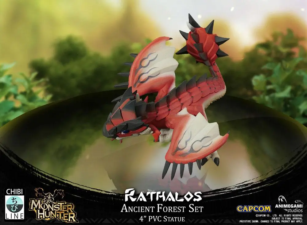 Monster Hunter PVC Statue Rathalos Exclusive Edition 10 cm product photo