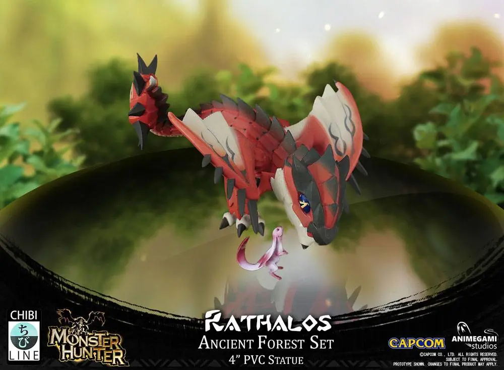 Monster Hunter PVC Statue Rathalos Exclusive Edition 10 cm product photo
