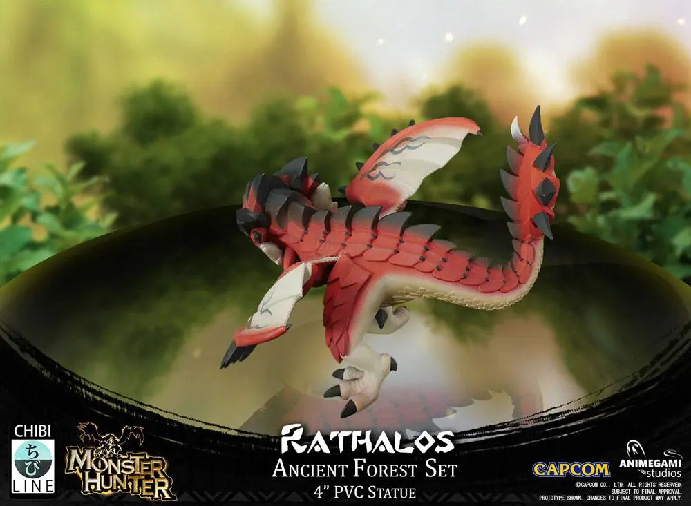 Monster Hunter PVC Statue Rathalos Exclusive Edition 10 cm product photo