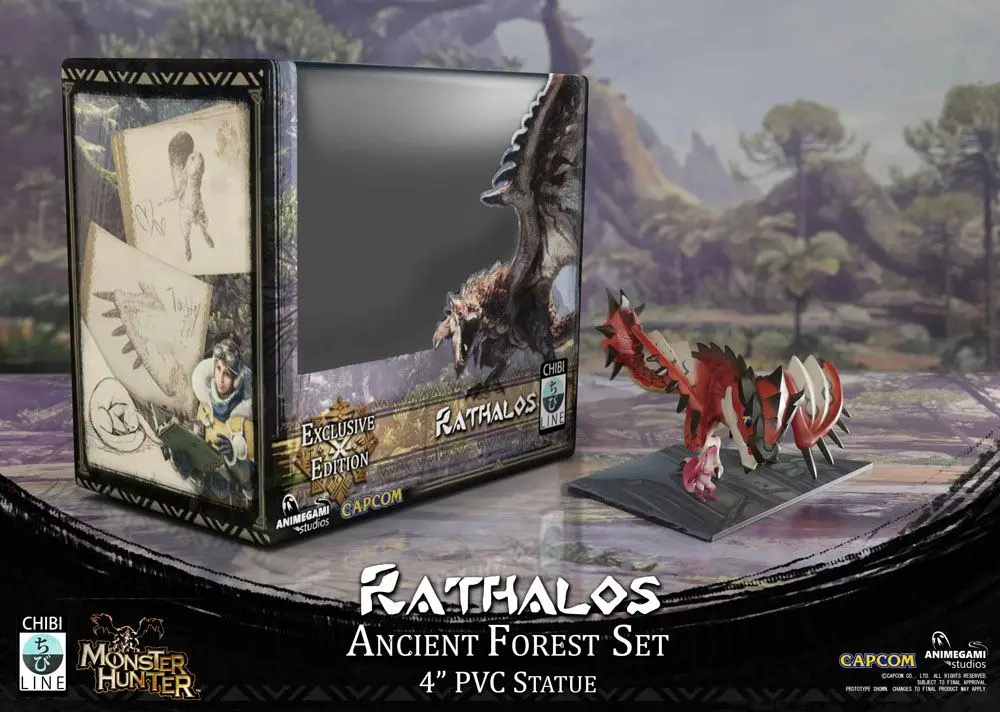 Monster Hunter PVC Statue Rathalos Exclusive Edition 10 cm product photo
