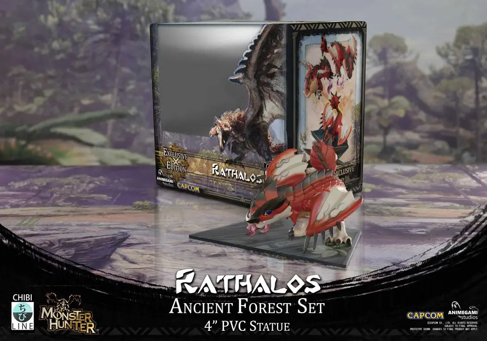Monster Hunter PVC Statue Rathalos Exclusive Edition 10 cm product photo