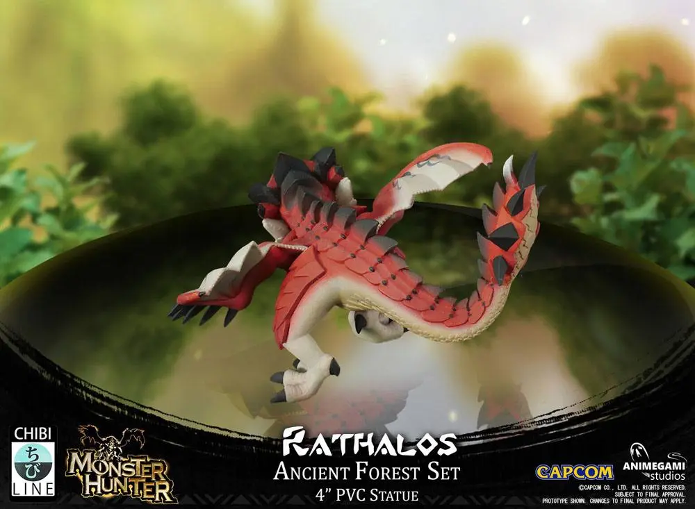 Monster Hunter PVC Statue Rathalos Exclusive Edition 10 cm product photo