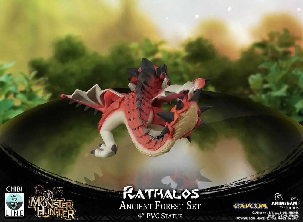 Monster Hunter PVC Statue Rathalos Exclusive Edition 10 cm product photo