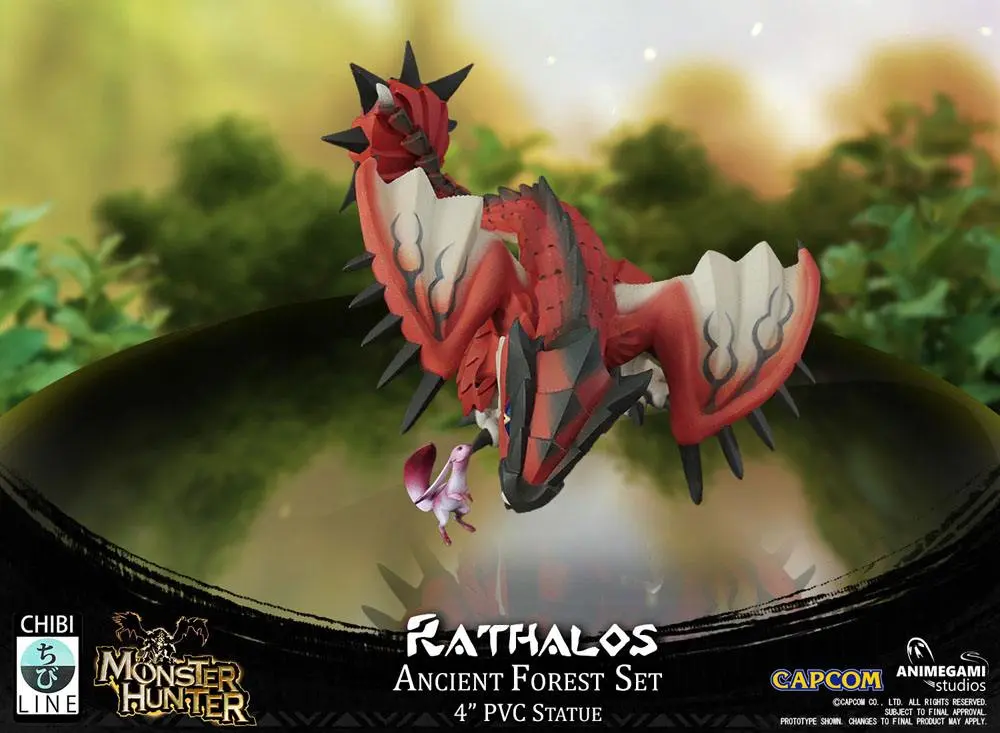 Monster Hunter PVC Statue Rathalos 10 cm product photo