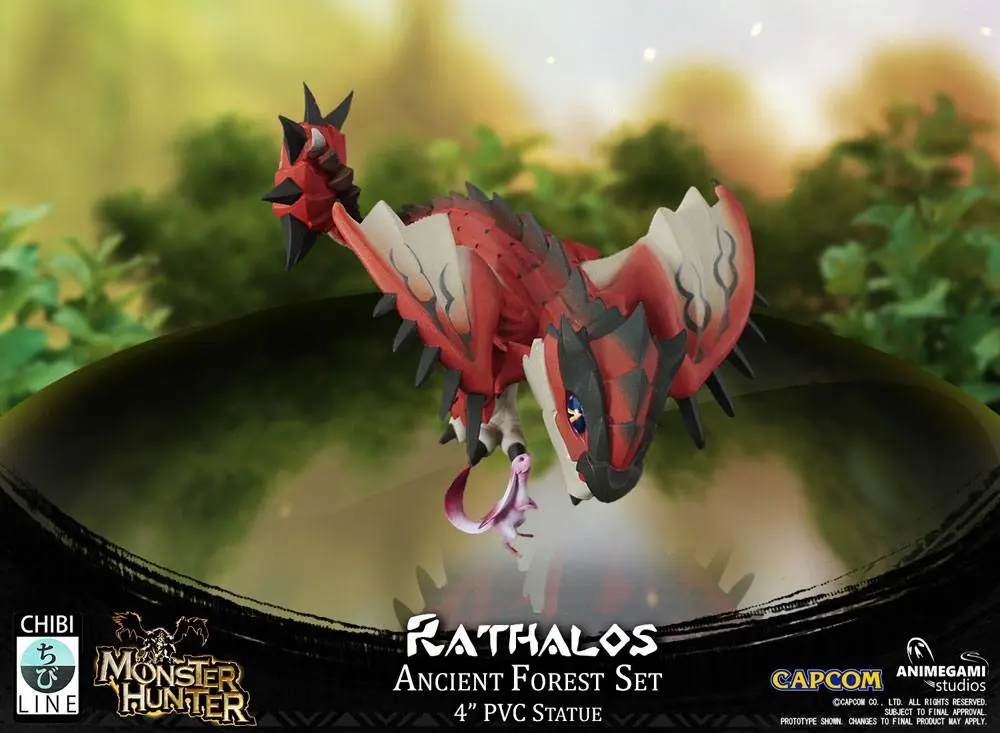Monster Hunter PVC Statue Rathalos 10 cm product photo