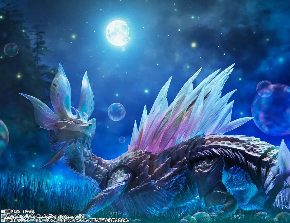 Monster Hunter Rise S.H. MonsterArts Action Figure Mizutsune 31 cm product photo