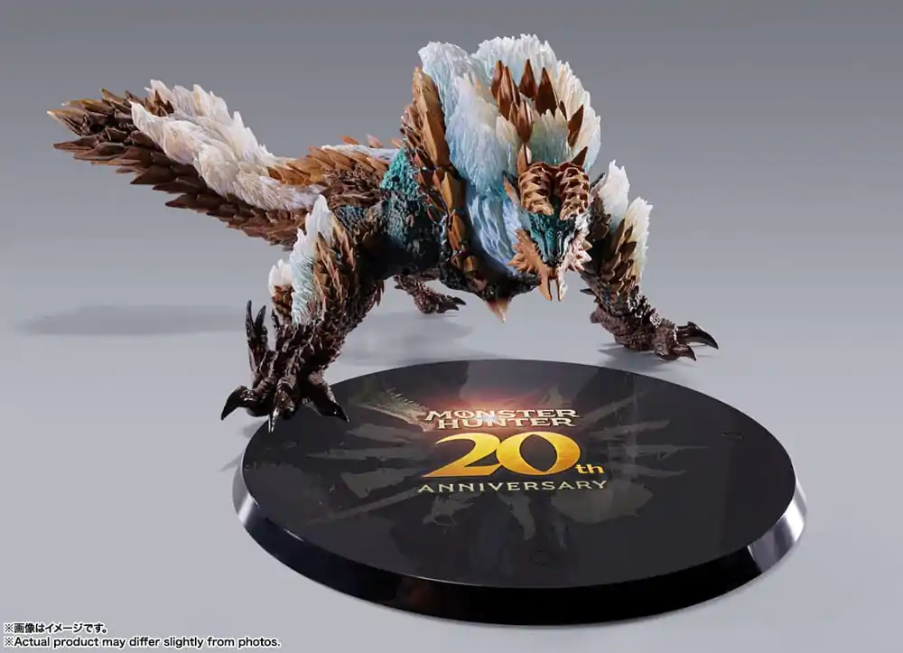 Monster Hunter S.H. MonsterArts Action Figure Zinogre 20th Anniversary Edition 29 cm termékfotó