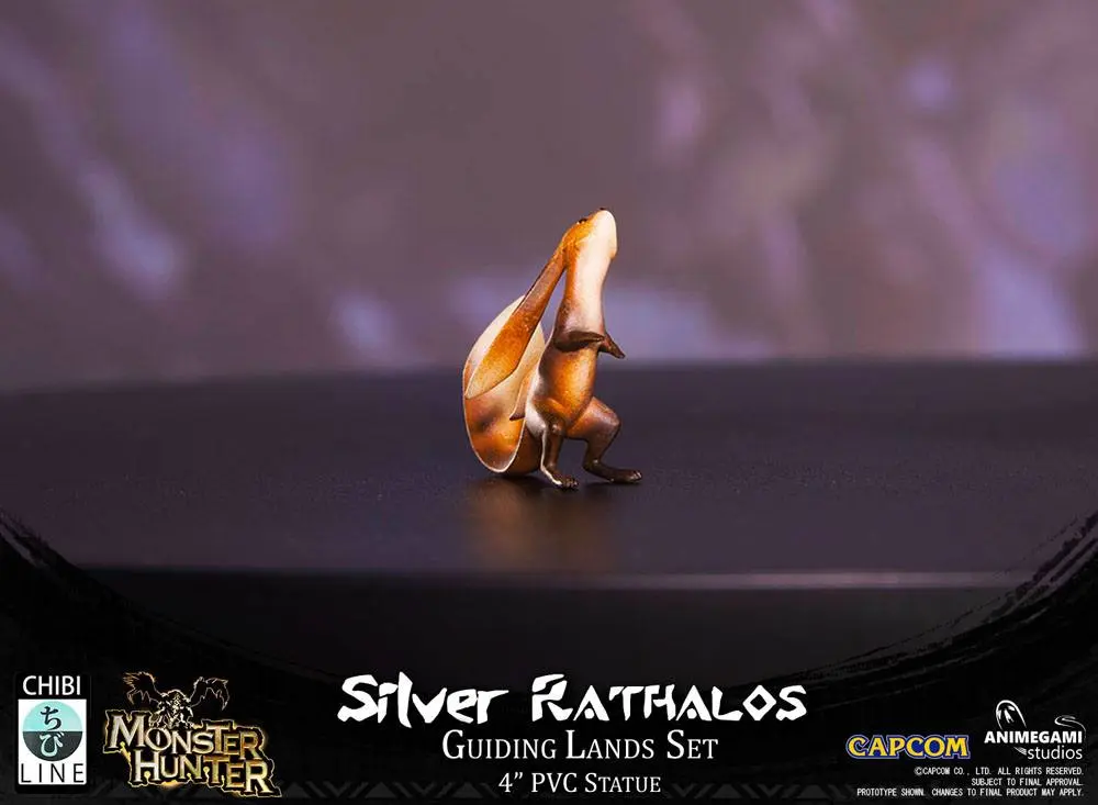 Monster Hunter PVC Statue Silver Rathalos 10 cm product photo