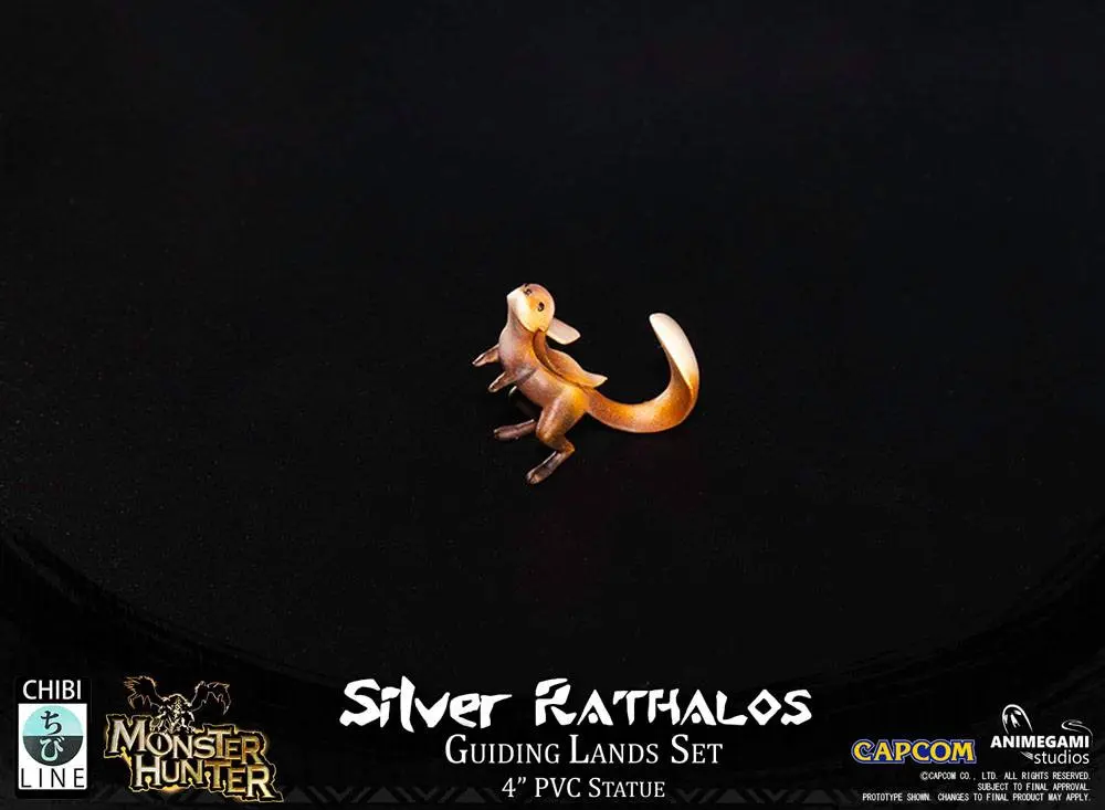 Monster Hunter PVC Statue Silver Rathalos 10 cm product photo