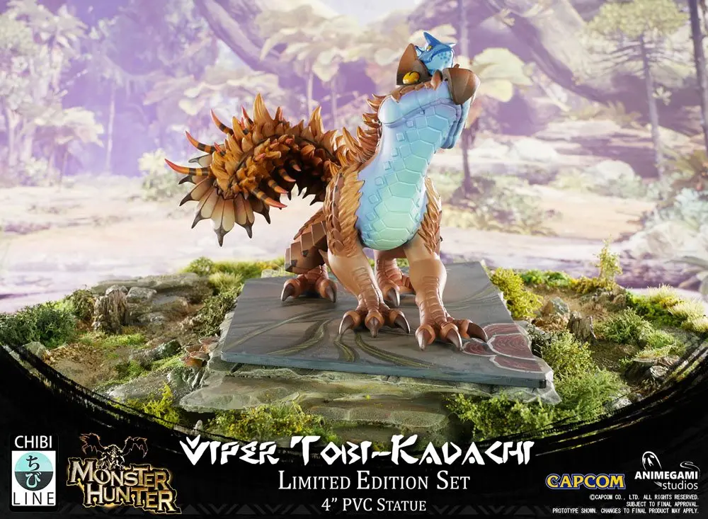 Monster Hunter PVC Statue Viper Tobi-Kadachi 10 cm product photo