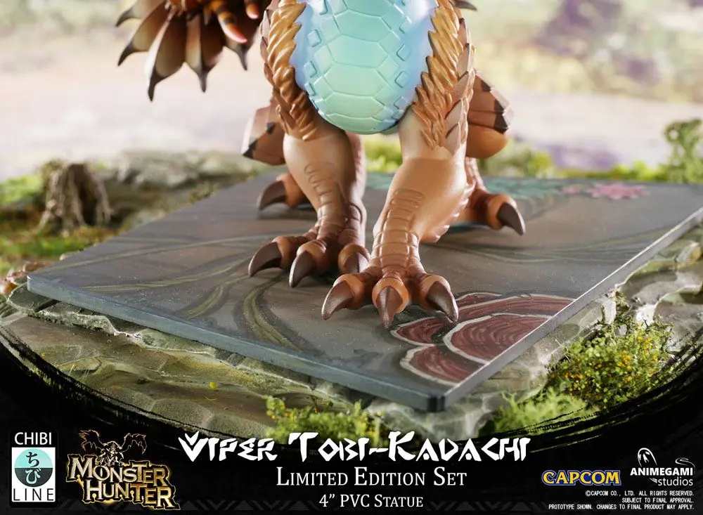 Monster Hunter PVC Statue Viper Tobi-Kadachi 10 cm product photo
