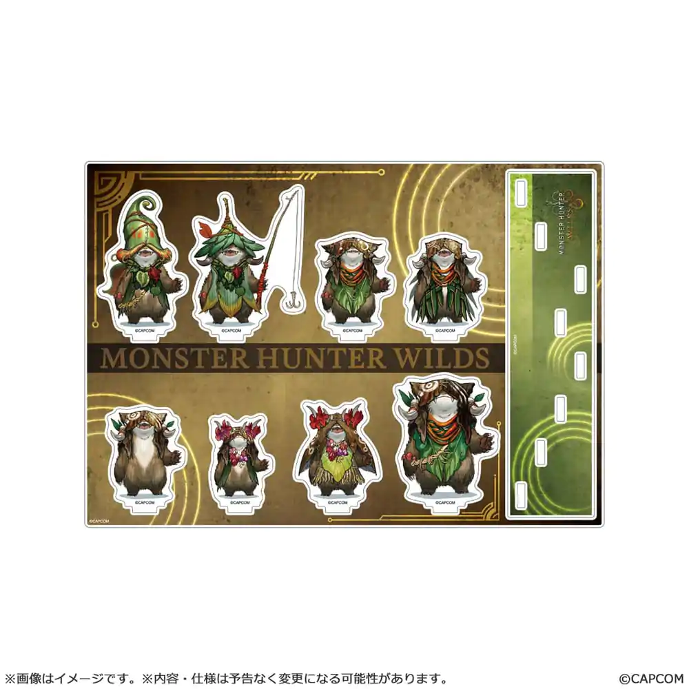 Monster Hunter Wilds Acrylic Stand Chomber Set 15 cm product photo