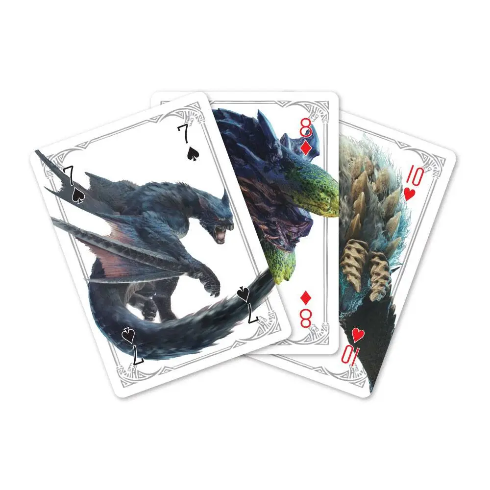 Monster Hunter World: Iceborne Playing Cards Characters termékfotó