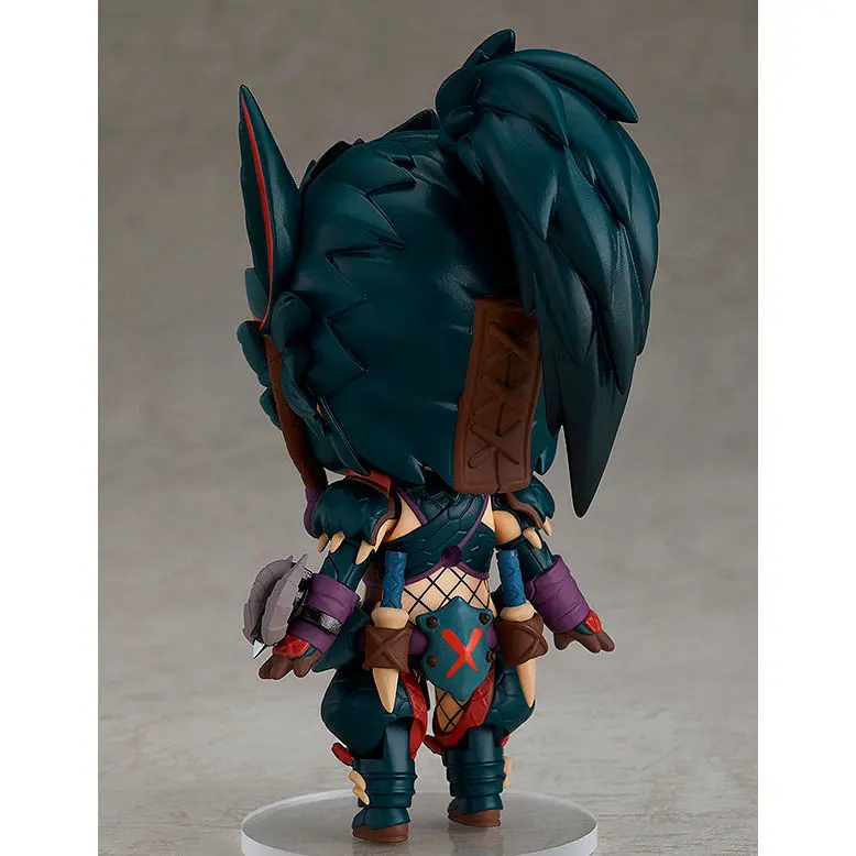 Monster Hunter World Iceborne Hunter Female Nargacuga Alpha Armor Nendoroid figure 10cm product photo