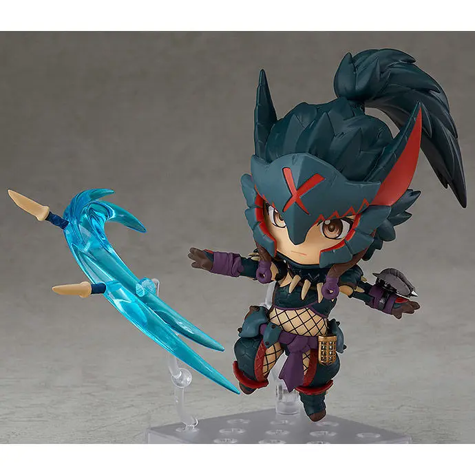 Monster Hunter World Iceborne Hunter Female Nargacuga Alpha Armor Nendoroid figure 10cm product photo