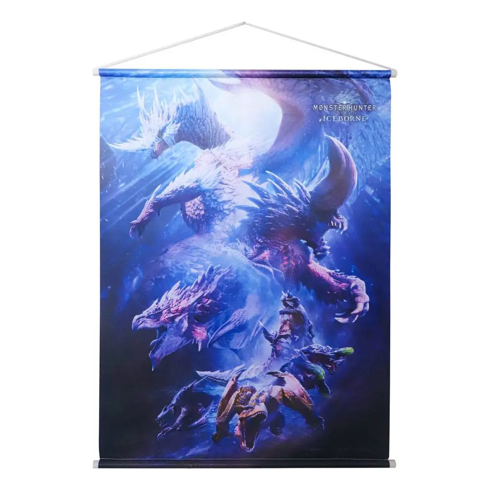 Monster Hunter World: Iceborne Wallscroll Monster Group 64 x 88 cm product photo