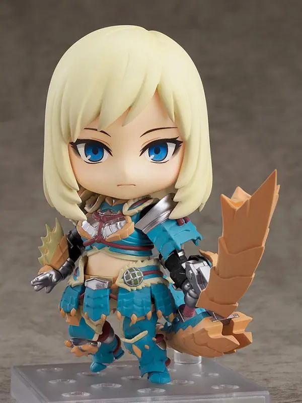 Monster Hunter World Iceborne Nendoroid Action Figure Hunter Female Zinogre Alpha Armor Ver. DX product photo