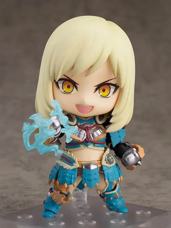 Monster Hunter World Iceborne Nendoroid Action Figure Hunter Female Zinogre Alpha Armor Ver. DX product photo