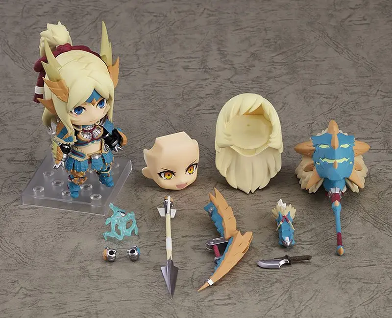 Monster Hunter World Iceborne Nendoroid Action Figure Hunter Female Zinogre Alpha Armor Ver. DX product photo