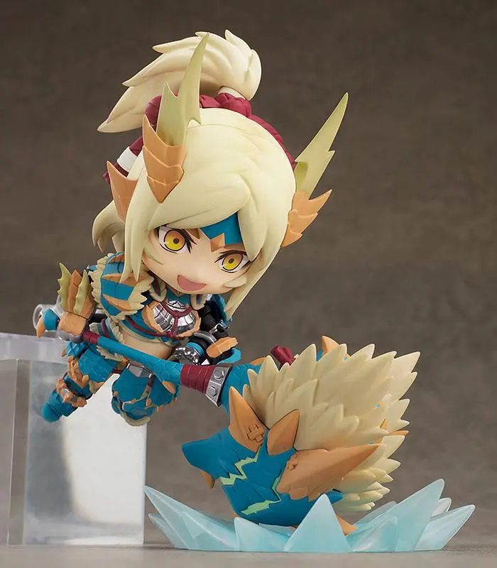 Monster Hunter World Iceborne Nendoroid Action Figure Hunter Female Zinogre Alpha Armor Ver. DX product photo