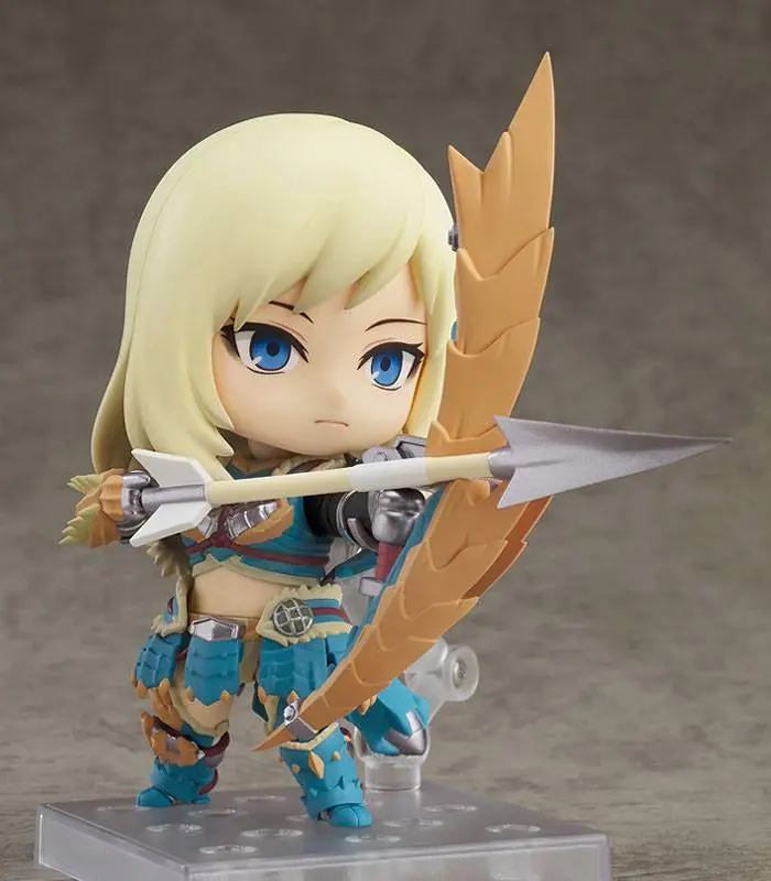 Monster Hunter World Iceborne Nendoroid Action Figure Hunter Female Zinogre Alpha Armor Ver. DX product photo