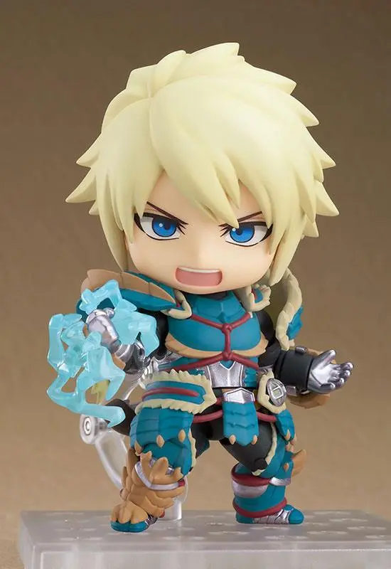 Monster Hunter World Iceborne Nendoroid Action Figure Hunter Male Zinogre Alpha Armor Ver. DX 10 cm product photo