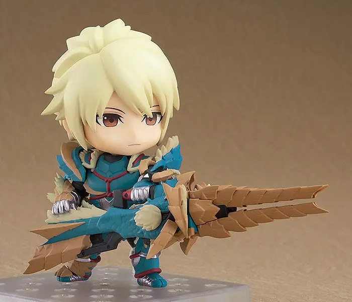 Monster Hunter World Iceborne Nendoroid Action Figure Hunter Male Zinogre Alpha Armor Ver. DX 10 cm product photo