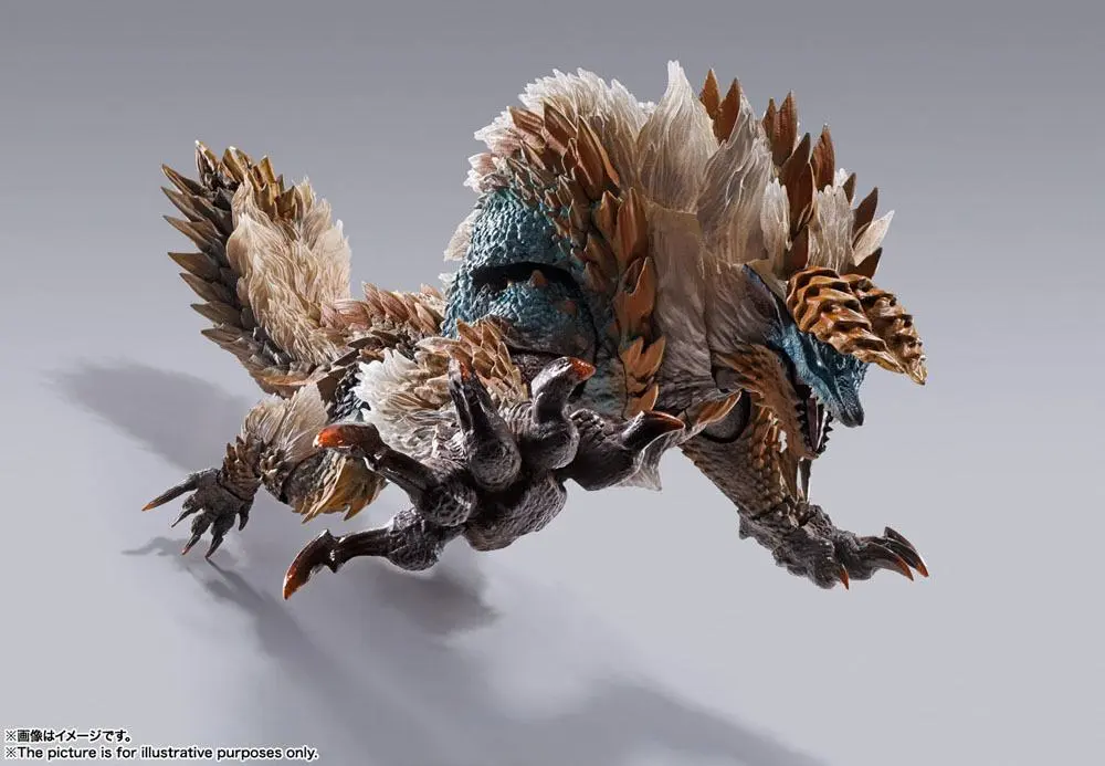 Monster Hunter World Iceborne S.H. MonsterArts Action Figure Zinogre 29 cm product photo