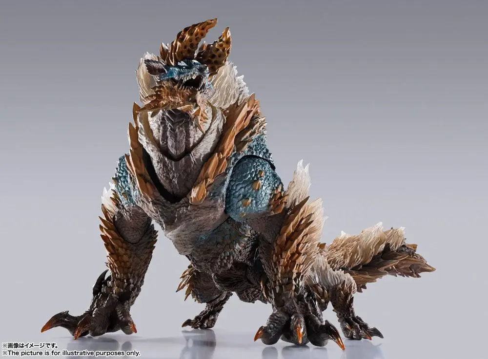 Monster Hunter World Iceborne S.H. MonsterArts Action Figure Zinogre 29 cm product photo
