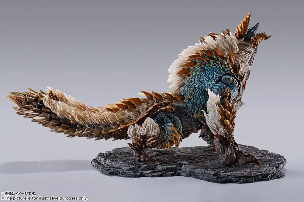 Monster Hunter World Iceborne S.H. MonsterArts Action Figure Zinogre 29 cm product photo