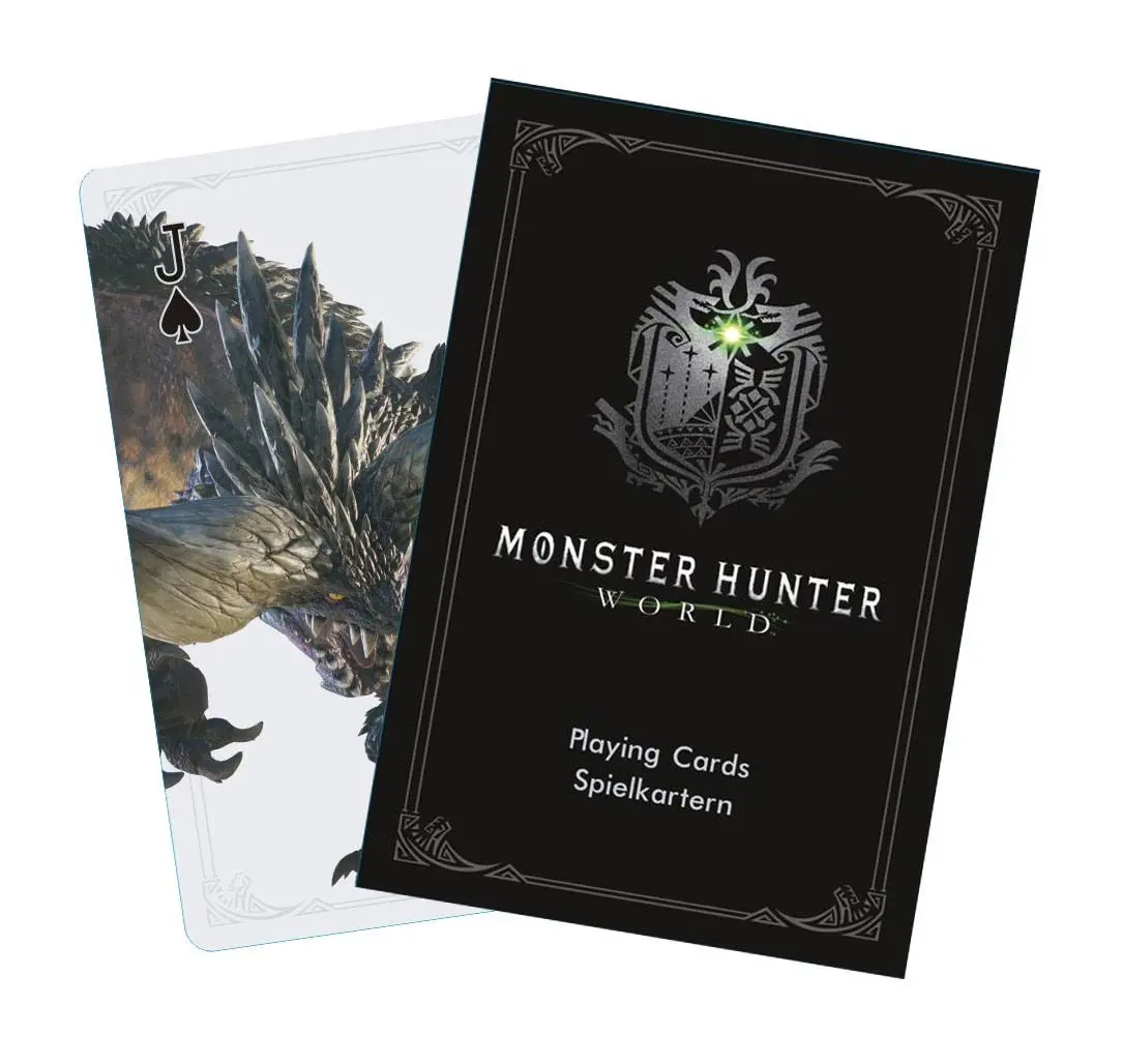 Monster Hunter World Playing Cards Monsters product photo