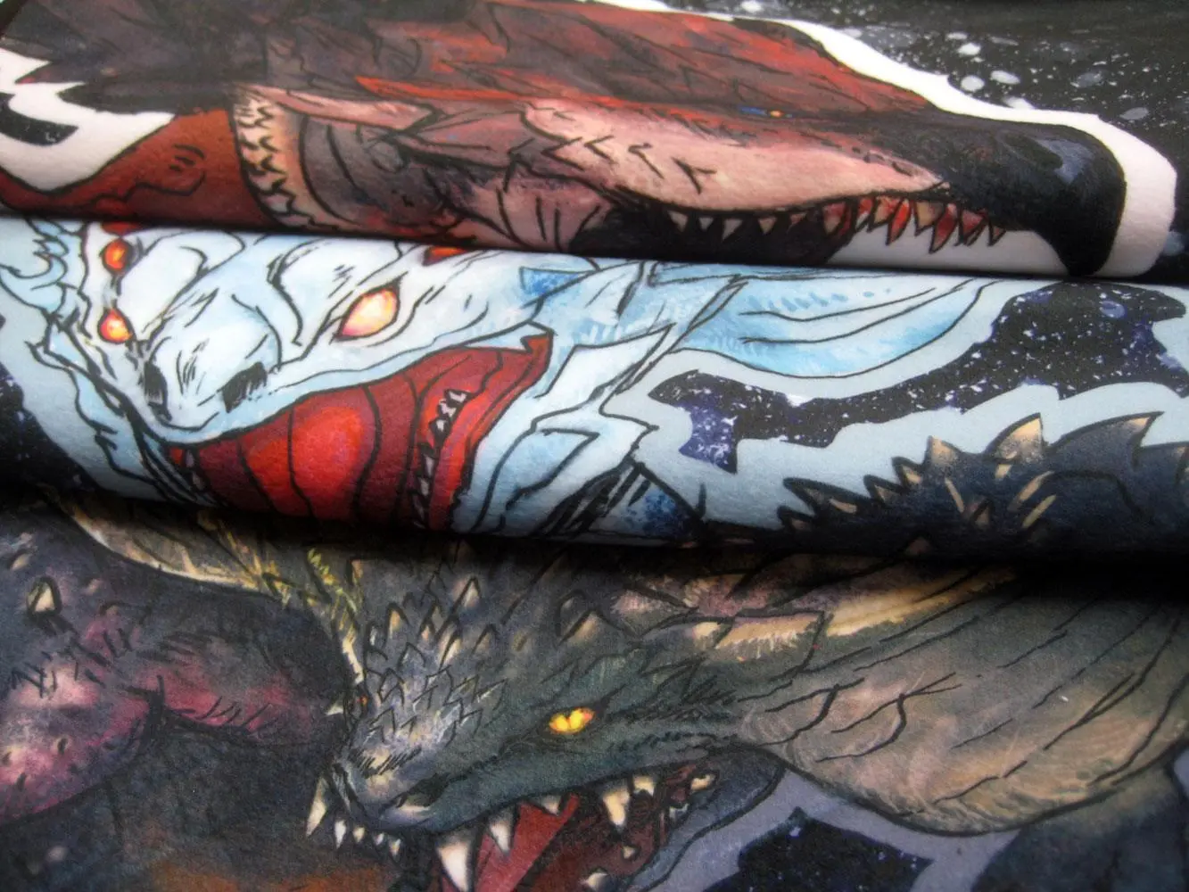 Monster Hunter World Towel Rathalos, Xenojiva &amp; Nergikante 70 x 35 cm product photo