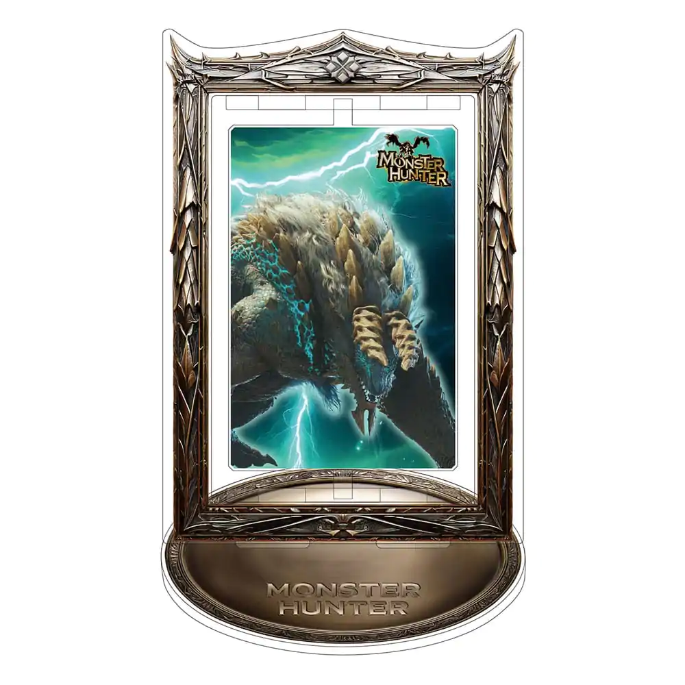 Monster Hunter Acrylic Stand Zinogre Rotating 14 cm product photo