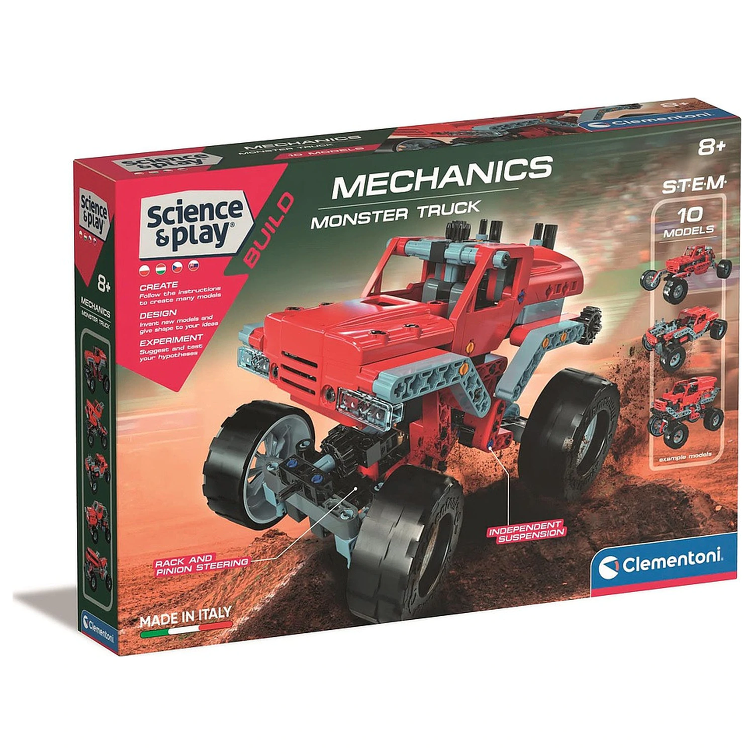 Monster Truck Mechanics 10-in-1 Building Toy product photo