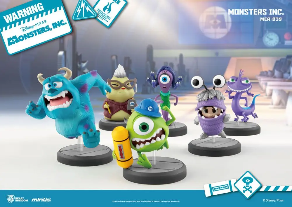 Monsters, Inc. Mini Egg Attack Figure 6-pack 10 cm product photo