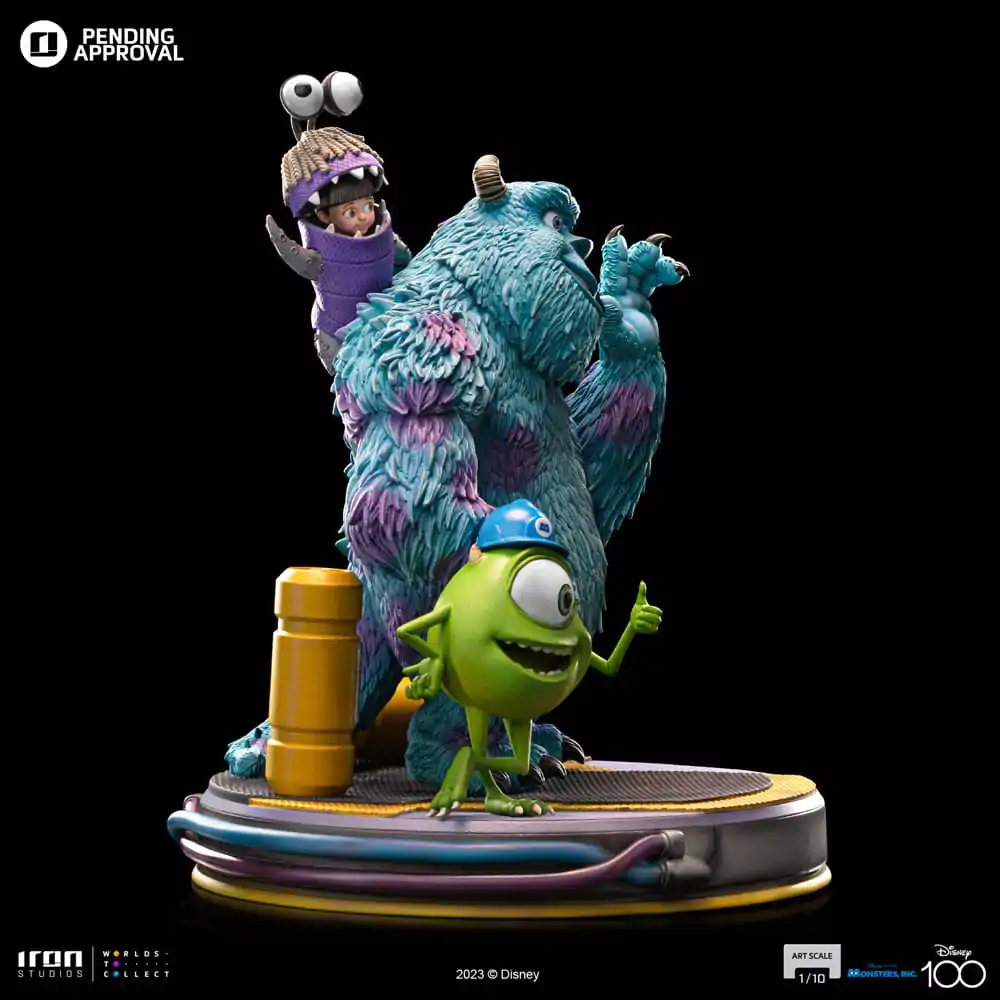 Monsters, Inc. Scale Statue 1/10 James P. Sullivan, Mike Wazowski 29 cm product photo