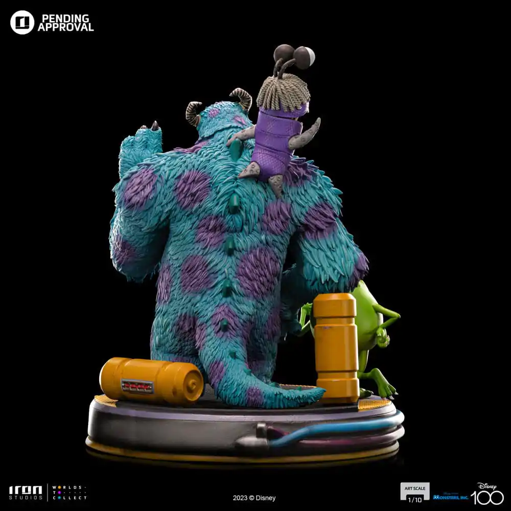 Monsters, Inc. Scale Statue 1/10 James P. Sullivan, Mike Wazowski 29 cm product photo