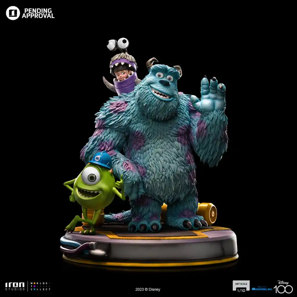 Monsters, Inc. Scale Statue 1/10 James P. Sullivan, Mike Wazowski 29 cm product photo