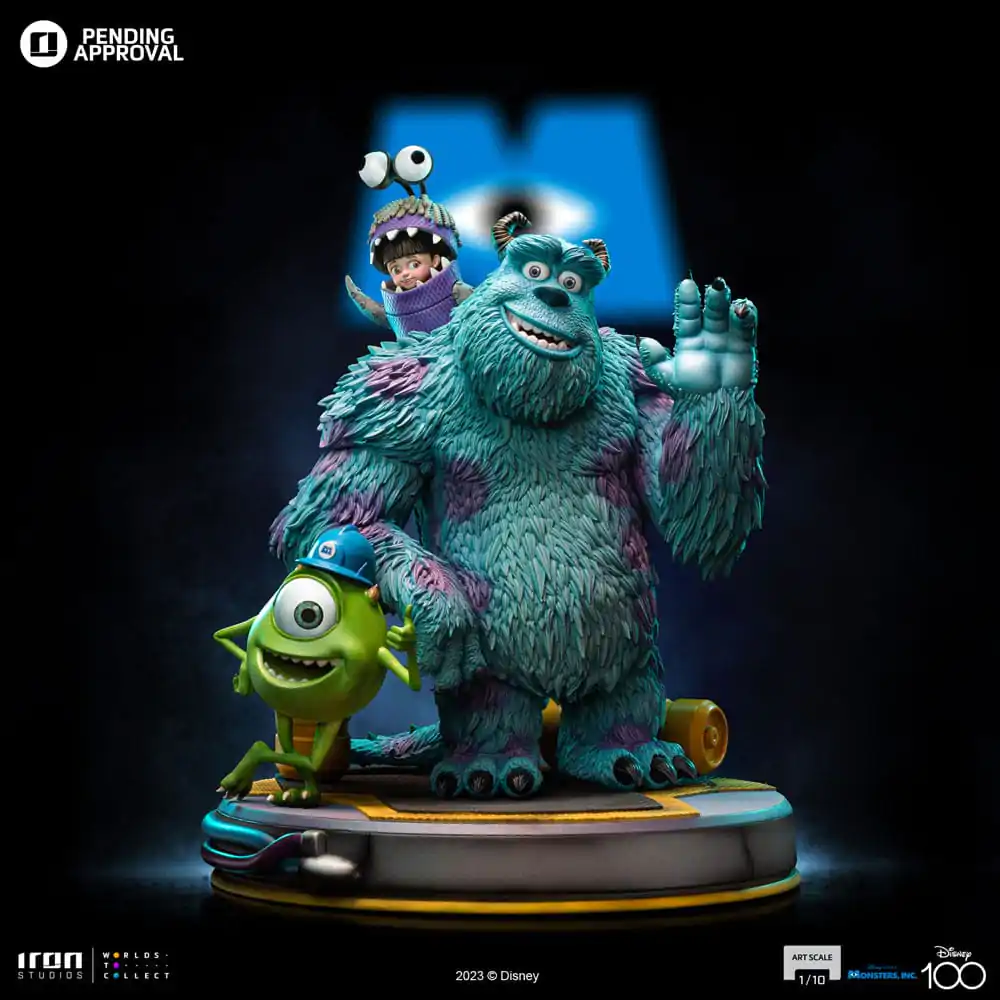 Monsters, Inc. Scale Statue 1/10 James P. Sullivan, Mike Wazowski 29 cm product photo