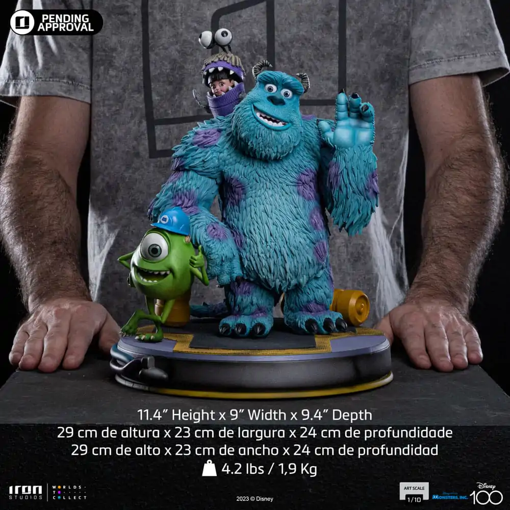 Monsters, Inc. Scale Statue 1/10 James P. Sullivan, Mike Wazowski 29 cm product photo