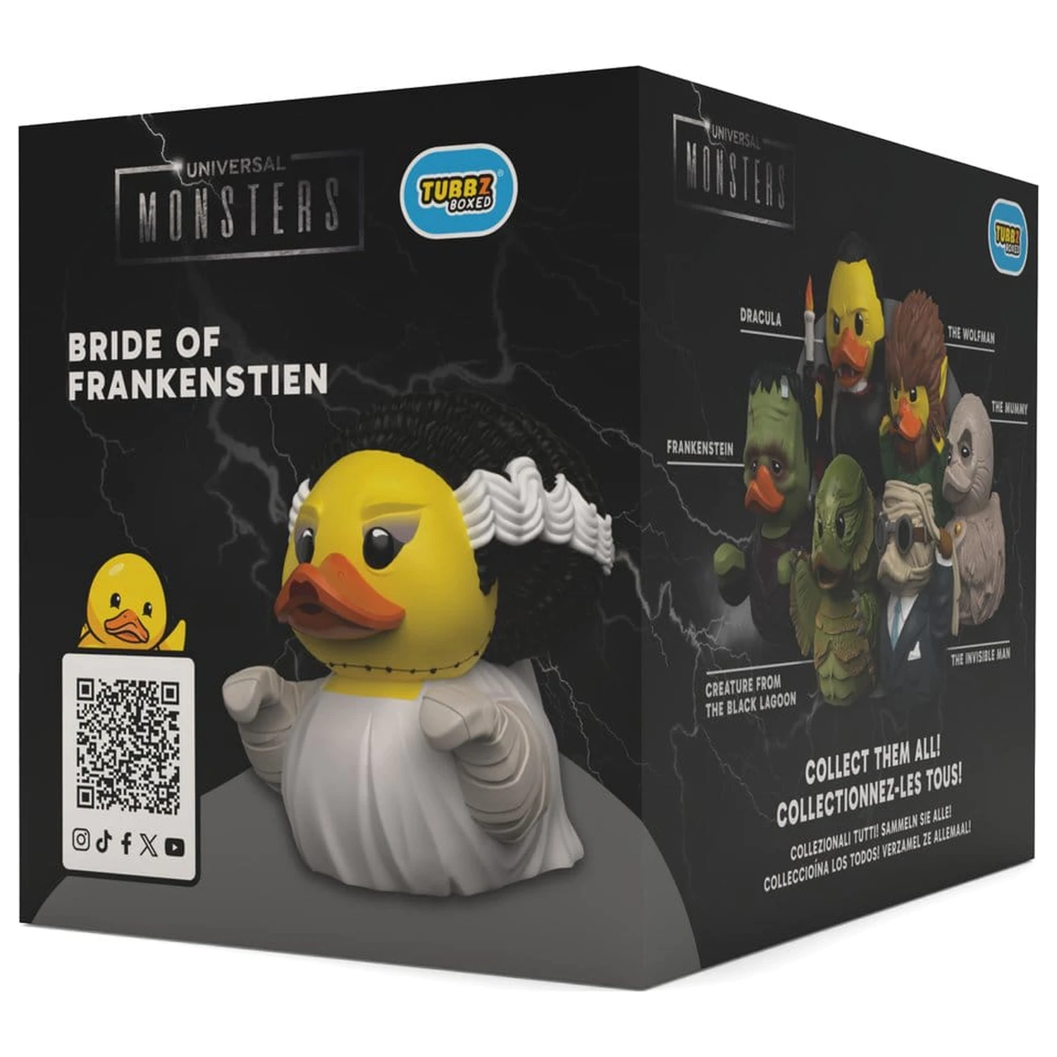 Monsters Tubbz PVC Figure Bride of Frankenstein Boxed Edition 10 cm product photo