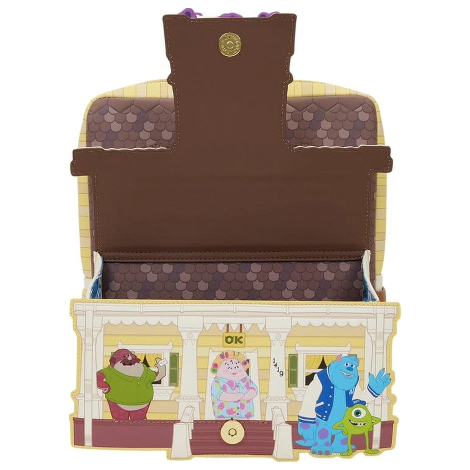 Monsters University Oozma Kappa House Figural Mini Backpack product photo