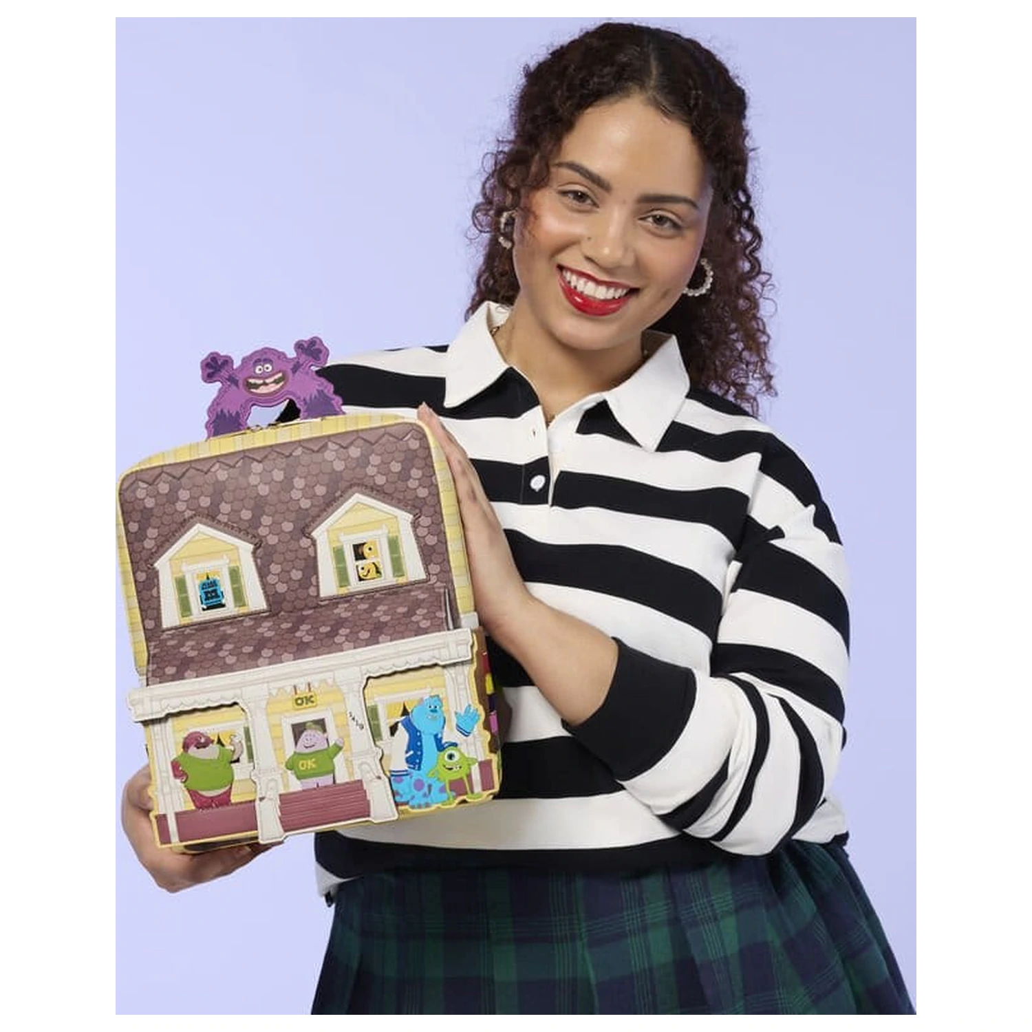 Monsters University Oozma Kappa House Figural Mini Backpack product photo