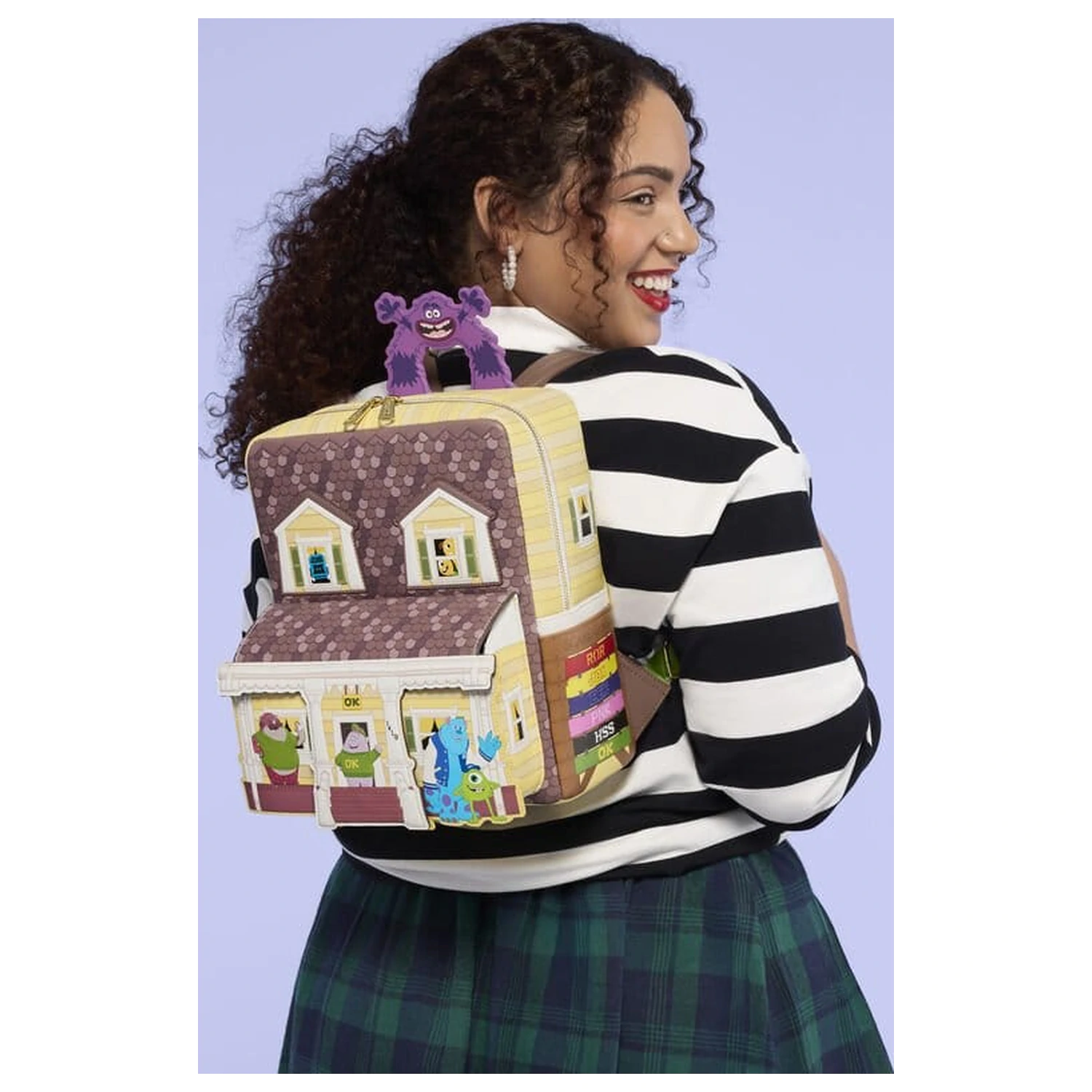 Monsters University Oozma Kappa House Figural Mini Backpack product photo
