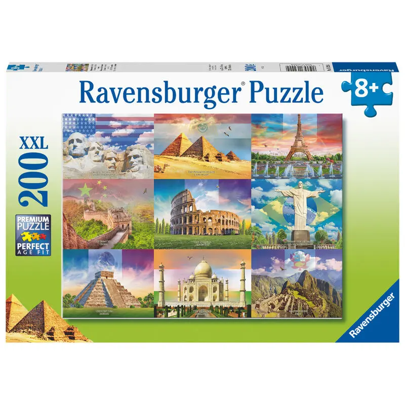 Monuments of the world XXL puzzle 200pcs product photo
