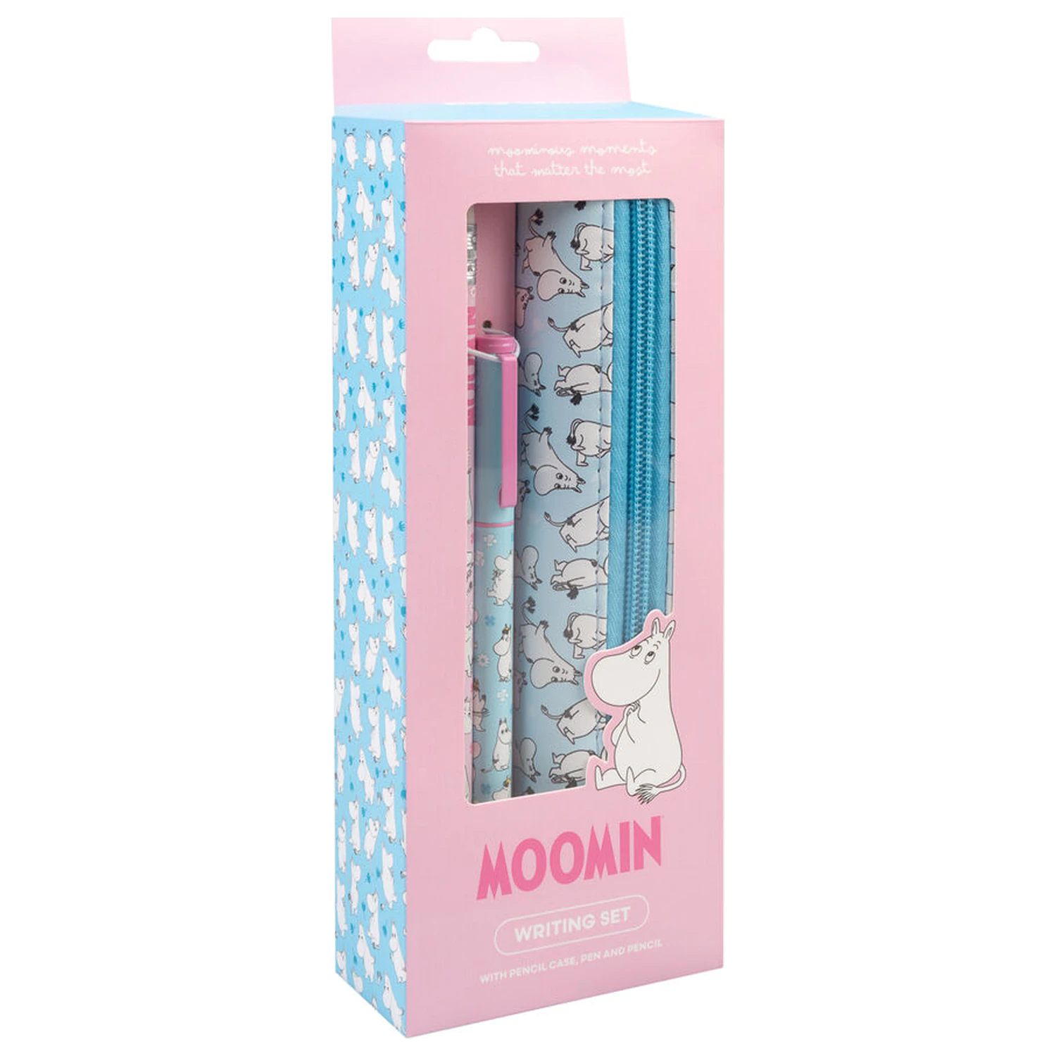 Moomin Set pencil case, pen and pencil product photo