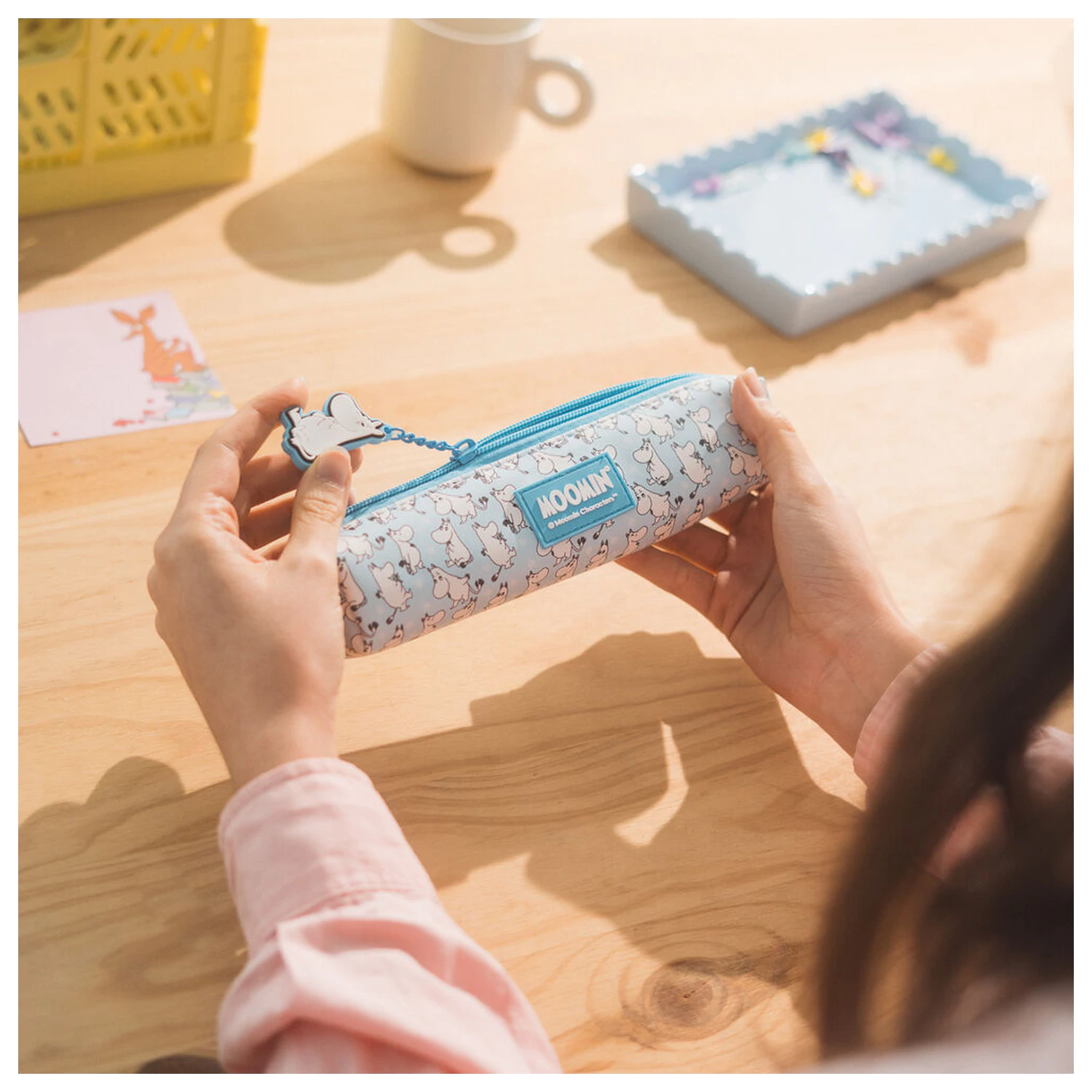 Moomin Set pencil case, pen and pencil product photo